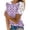 Purple, variant on My Orders Lightweight Tops & Blouses Womens T Shirts Loose Boho Try Before You Buy Womens Clothing Dressy Summer Tops for Women Over 50 s for Women Golf