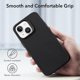 thumbnail image 3 of Compatible con iPhone 14 y iPhone 13, compatible con Magsafe, protección contra golpes de grado militar, agarre suave, serie clásica, negro, 3 of 4