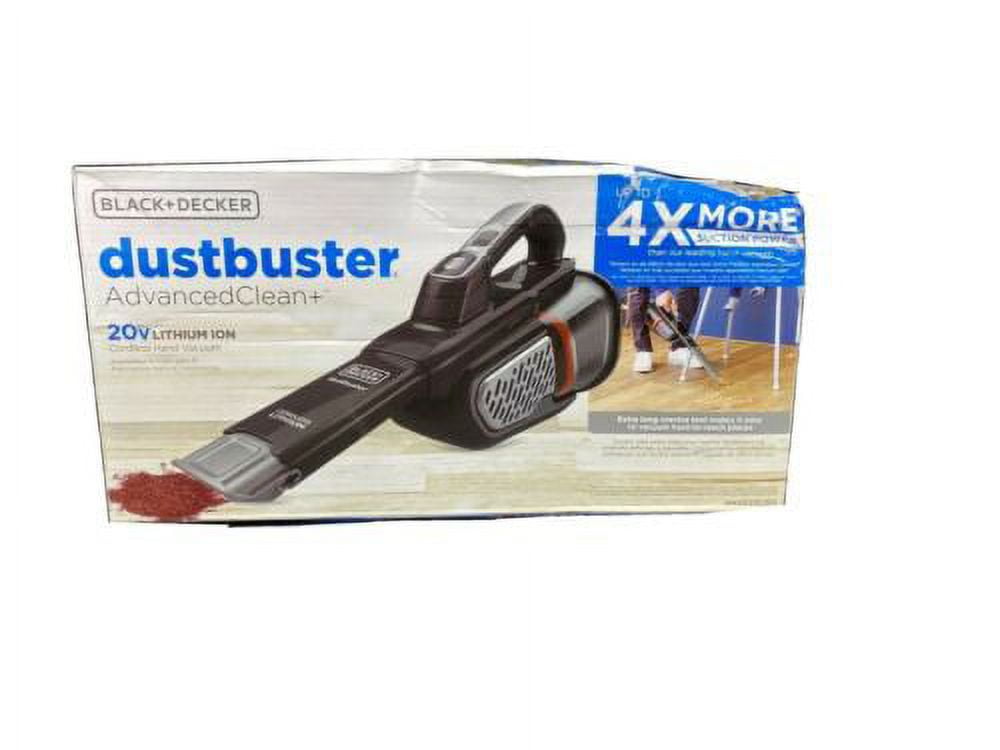 BLACK+DECKER - Well, isn't this a fun mess? The dustbuster® advanced clean+  can help you out with movie night “oopsies”.