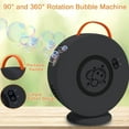 thumbnail image 3 of Electric Bubble Machine, 28.6oz Rotation Automatic Bubble Maker For Kids, Rechargeable Automatic Bubble Blower For Toddlers, Outdoor Toy For Easter Gift Party Wedding, 3 of 8