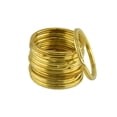 thumbnail image 2 of Paquete de 10 piezas de Llaveros Zulema DIY hallazgos 25 joyería latón, 2 of 8