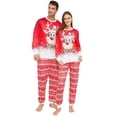 thumbnail image 1 of KYAIGUO Ensemble de Tenues Assorties de Noël pour la Famille, Pyjamas Rouges pour Maman et Moi, Ensemble de Vêtements de Nuit pour Papa et Garçon, 1 of 7