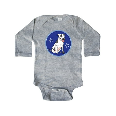 

Inktastic Bull Terrier Dog Lover Gift Gift Baby Boy or Baby Girl Long Sleeve Bodysuit