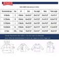 thumbnail image 3 of Odeerbi 6M-3Y Niñas Trajes Color Bloque Sudaderas Sudaderas de Dos Piezas Conjunto Deportivo Cremallera Manga Larga Sudaderas Con Capucha, 3 of 9