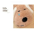 thumbnail image 5 of YATAV Snuggly Super Flopsie Big Dog Scruff Stuffed Animal - Large Size for Giant Cuddles - Plush Dog Pillow Perfect for Decorating Rooms and Birthday Gifts - Brown 24 Inches, 5 of 8