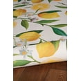thumbnail image 2 of Sumner 2' x 3' Washable Accent Rug, Ivory and Yellow, 2 of 7