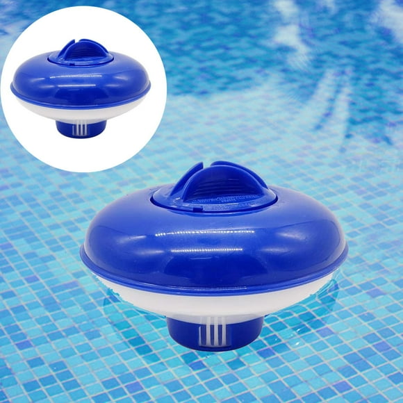 SIfdSeng Surprise Toys for Boys Bulk 5 Inch Deluxe Large Blue and White Floating Swimming Pool Chlorine Dispenser Mini Toys That Actually Work for Girls Newborn Toys for Boys
