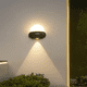 thumbnail image 1 of Lámpara de pared SKANDIGLOW Circular Iluminacion Exterior Negro 7W 12W, 1 of 9