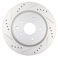 thumbnail image 2 of Brake Rotors,CCIYU Premium Performance Rear Brake Rotor fit for Infiniti EX35/EX37/G25/G35/G37/M35/M45/Q40/QX50,06-09 for Nissan 350Z,09-17 for Nissan 370Z,09-14 16 17 for Nissan Maxima, 2 of 5