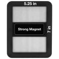 thumbnail image 4 of Izeri 1 Pack Heavy Duty Magnetic Mirror 5” x 7” For Cabinets Refrigerators Locker Accessory Use - Black, 4 of 7