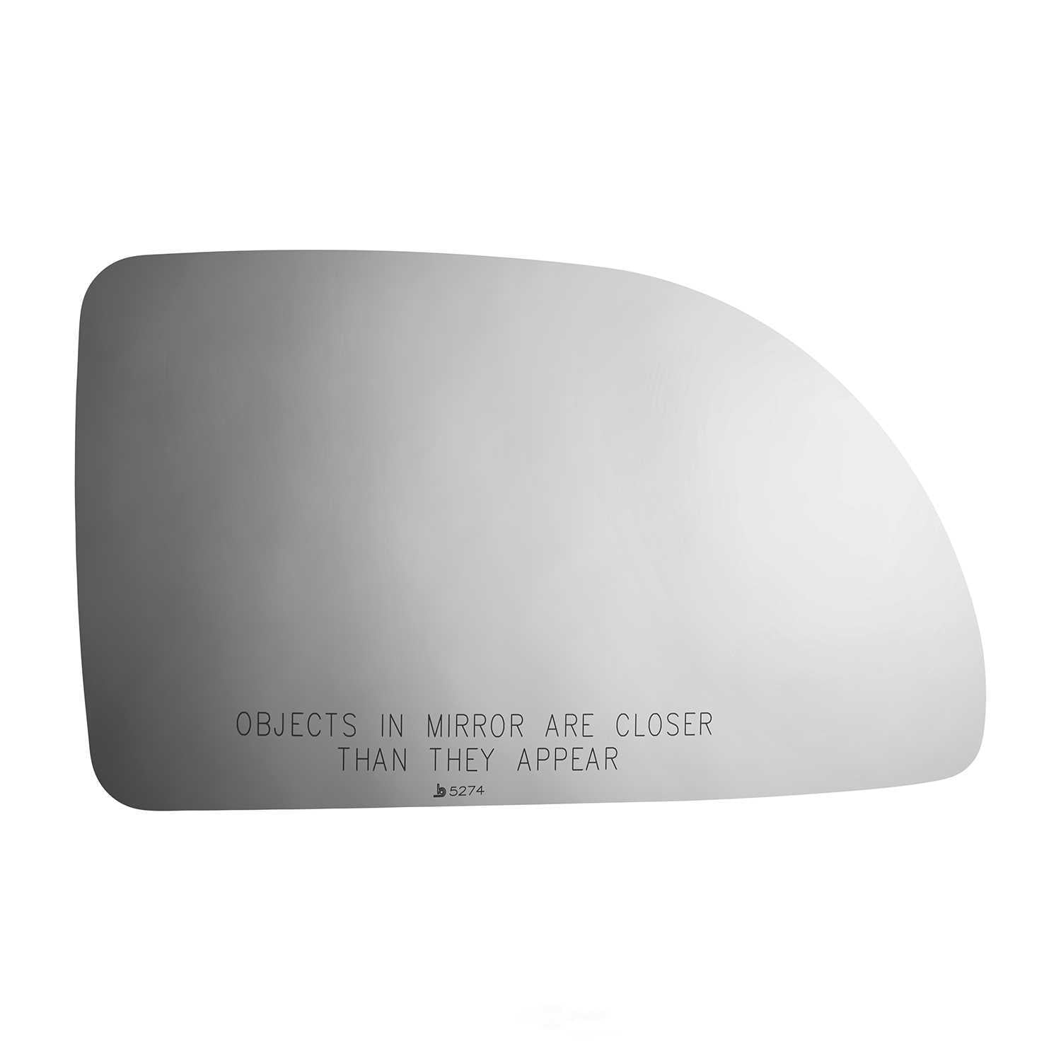 Burco Side View Mirror Replacement Glass - Clear Glass - 5274