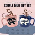 thumbnail image 5 of Mama Bear & Papa Bear Coffee Mug Gift Set - Cute, Large Coffee Cup Sets for Parents,  Grandparents - Unique Fun Gifts for Him, Her, Birthday, Anniversary, Mother's Day, Father's Day, Christmas, 5 of 15