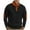 Black, variant on Goodtrade8 Color Block Mens Tops Half Zipper Zip Mock Neck Long Sleeve Casual Men's Sweatshirts
