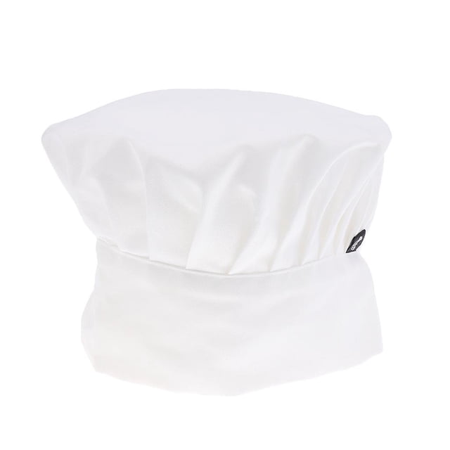 Sombrero de Chef Sunnimix Elástico Panadero Blanco