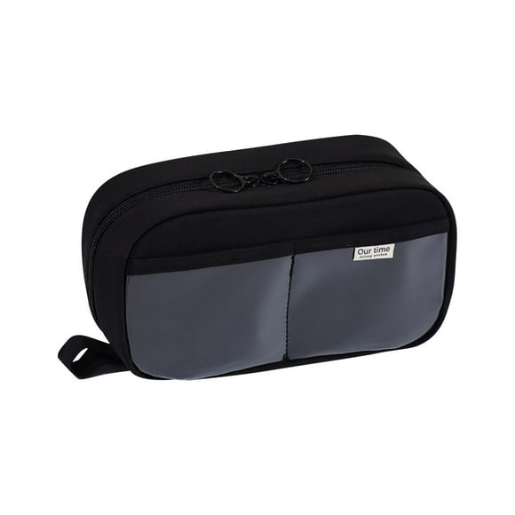 Todaioua Grande Trousse à Crayons Grande Capacité Boîte de Rangement Sac Organisateur de Bureau Pochette à Marqueurs Stylo pour Adolescent Étude Bureau Collège Adulte