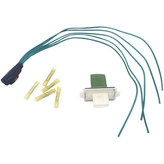 HVAC Blower Motor Resistor Kit - Compatible with 2001 - 2004, 2010 Dodge Dakota 2002 2003