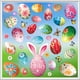 thumbnail image 4 of Pegatinas de pared con diseño de huevos de conejo de Pascua, para ventana de cristal, bonitas pegatinas anticolisión para puerta de cristal, para ventana y pared, 4 of 9