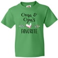 thumbnail image 3 of Inktastic Oma and Opa's Favorite- Heart Grandchild Youth T-Shirt, 3 of 5