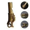 thumbnail image 4 of Sifflet pour Chien en Forme de Tête de Dragon pour Survie Randonnée avec Matériau en Laiton Idéal pour Usage Arbitre, 4 of 8