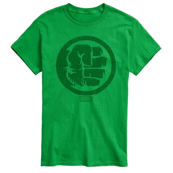 Marvel Hulk - Fist Symbol - Men's Short Sleeve Graphic T-Shirt