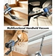 thumbnail image 5 of Rayfurn Cordless Vacuum Cleaner, 40Kpa/50Mins/450W Brushless Motor Lightweight Stick for Pet Hair Hard Floor, Self-standing, 5 of 11