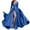 0#Wine, variant on Njagoc3 Womens Long Sleeve High - Slit Ball Gown, V - Neck, Solid Color, Formal Event & Prom Wear, Elegant Fit