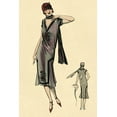 thumbnail image 2 of Vintage Fashion 11x14 Black Ornate Wood Framed with Double Matting Museum Art Print Titled - Come Hither, 2 of 4