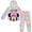 Multicolor, variant on Disney Minnie Mouse Girls 2 Piece Tie Dye Hoodie and Pants Set for Toddlers and Infants