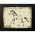 thumbnail image 2 of Harper, Ethan 18x15 Black Modern Framed Museum Art Print Titled - Equine Study II, 2 of 5