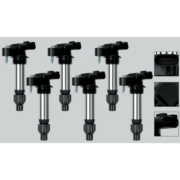 6X Ignition Coil  for Chevy Traverse GMC Acadia Cadillac ATS CTS V6 3.6 UF569