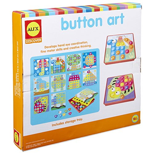 alex discover button art