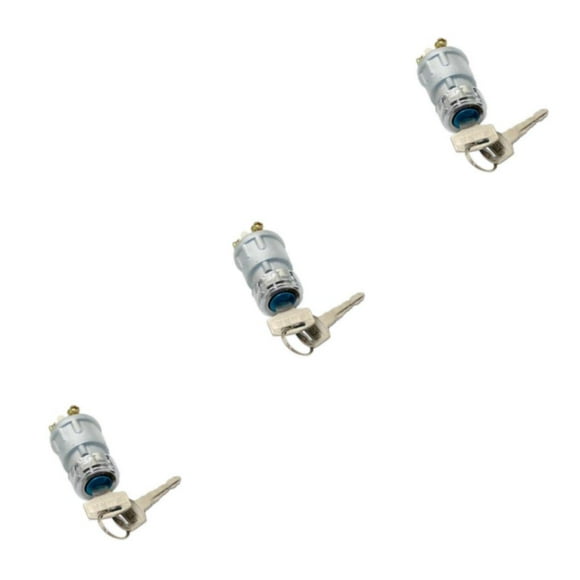 Langgg Versatile Ignition Key Switch for 50 110 125 250cc Quad Dirt Bike ATV Buggy Style A 3Set