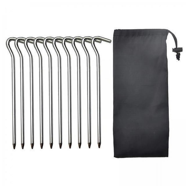 estacas livianas para carpa,Estacas para carpa Estacas para carpa para arena Estacas para tierra Lona,Dosel para acampar Clavos para carpa Estaca Natación Mochilero,Hamacas al aire libre