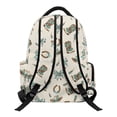 thumbnail image 2 of Aplkyhs Western Cowboy Horse Backpack for Kids 6-12 School Bag Lightweight Water Resistant Bookbag for Elementary School, 2 of 7