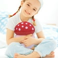 thumbnail image 4 of Juguetes de peluche de hongo, lindos muñecos de peluche para niños y adultos, almohada de abrazo, juguete suave para cumpleaños, Navidad, regalo de Halloween, 4 of 8