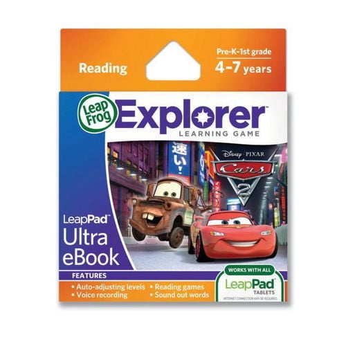 LeapFrog LeapPad1/LeapPad2™ Ultra Ebook Cartridge: Disney·Pixar Cars 2 - English Version