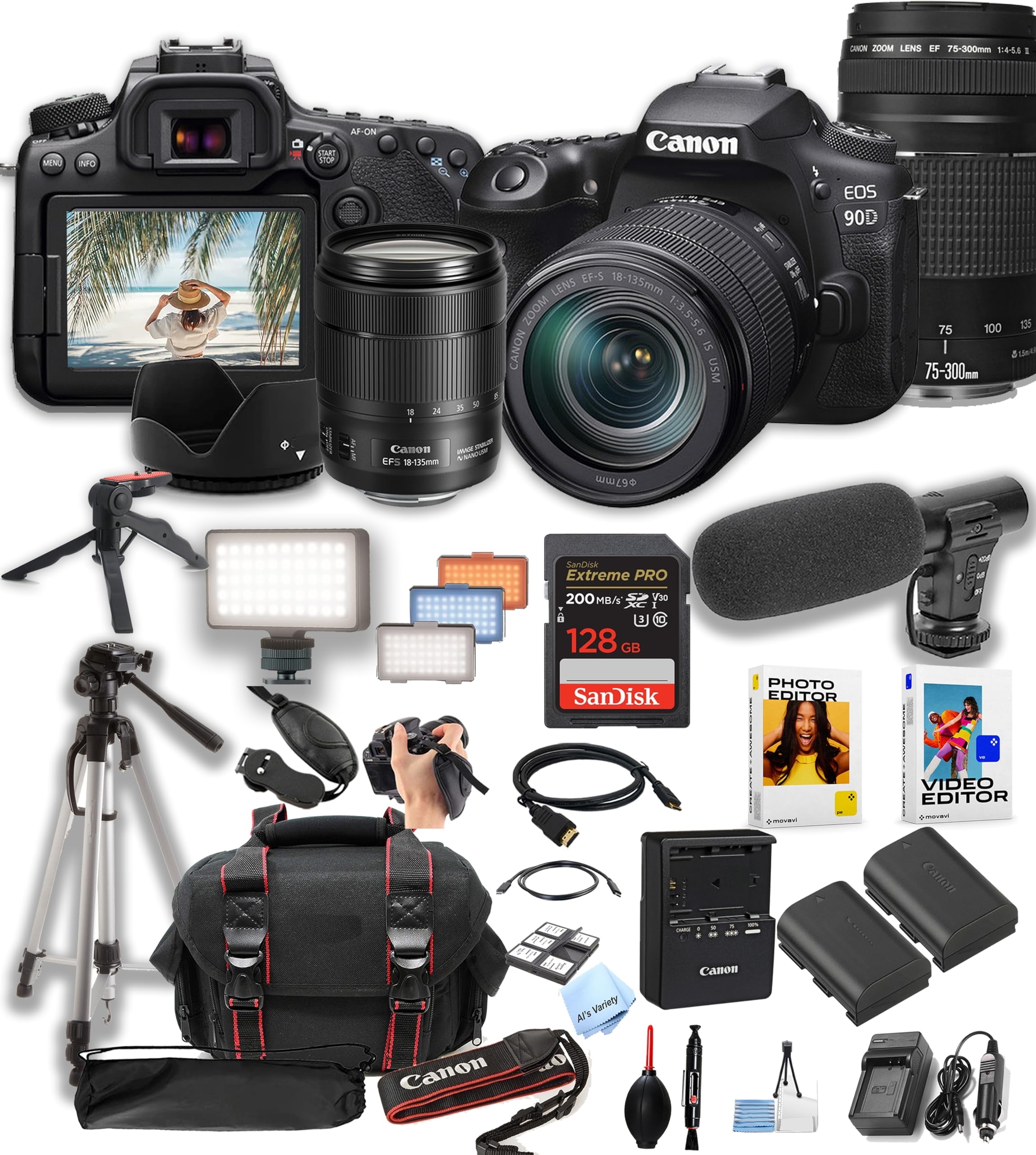 Canon EOS M50 Mark II Mirrorless (Black) with EF-M 15-45mm Canon EOS M50 Mark II Mirrorless (Black) with EF-M 15-45mm
