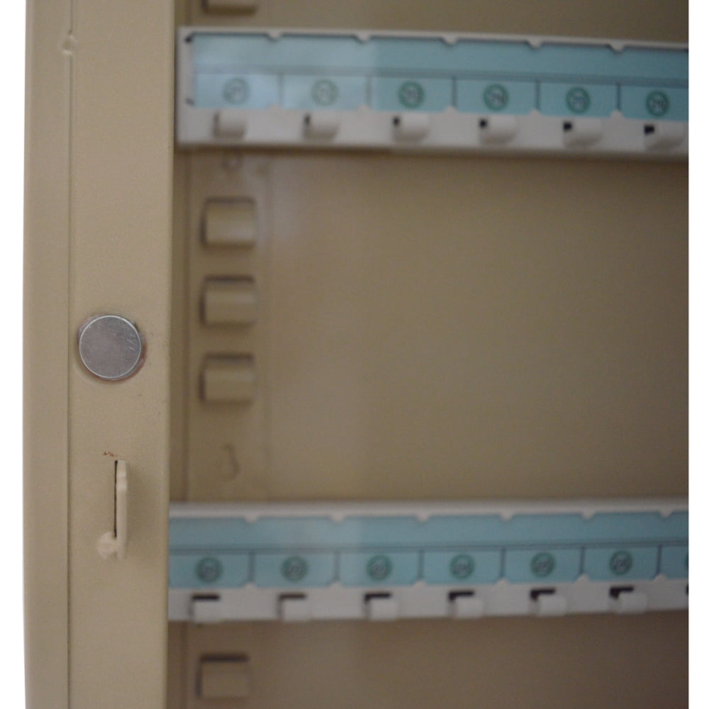 INTBUYING 240 Keys Safe Wall Mount Holder Cabinet Storage Hooks Lock Box Key Lock Box Organization