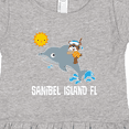 thumbnail image 4 of Inktastic Sanibel Island Florida Dolphin Girls Toddler Dress, 4 of 5