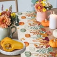 thumbnail image 4 of Thanksgiving Pumpkin Table Runner, Autumn Thanksgiving Kitchen Dining Table Decoration for Home Party Decor 13x70 Inches, 4 of 9
