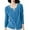 Blue, variant on Women's Knitted Cardigan Coat Sweater Slim Long Sleeved Thin Top Dark Open Front Cardigan L