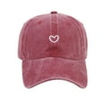 thumbnail image 2 of HongHeng Vintage Washed Distressed Baseball Cap Adjustable Cotton Dad Hat for Women Men, 2 of 9