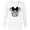 White, variant on Disney Minnie Mouse Halloween Spooky Fun - Long Sleeve T-Shirt for Men - Customized-White