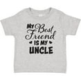thumbnail image 3 of Inktastic My Best Friend is My Uncle with Hearts Boys or Girls Baby T-Shirt, 3 of 5