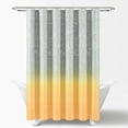 thumbnail image 3 of Lush Decor Yellow/Gray Glitter Ombre Shower Curtain, 72" x 72", 3 of 11