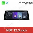 thumbnail image 2 of ZWNAV Ultra-Thin 12.3 Inch Wireless CarPlay+Android Auto Retain Original Car Function Car Radio Stereo Multimedia Receiver for BMW 3/4 Series 2013-2017 Compatible with Original Car NBT System, 2 of 15