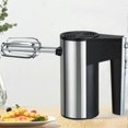 thumbnail image 4 of Cansin Electric Hand Mixer, Powerful Electric Hand Mixer with Stainless Steel Cream Beater, 5-Speed Options, Standing Design for Single-Handed, 4 of 5