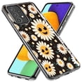 thumbnail image 2 of MUNDAZE Samsung Galaxy A52 Cute Smiley Face White Daisies Double Layer Phone Case Cover, 2 of 5