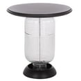 thumbnail image 2 of Safavieh Karana Modern Wood Round End Table, Black / Glass, 2 of 7