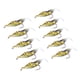 thumbnail image 5 of Señuelos de Pesca, 10 Unids Camarón Simulacia Suave Camarón Señuelo Cebo Gancho Tackle Bass Señuelos de Pesca para Diy Bass Fishing Tackle, 5 of 7